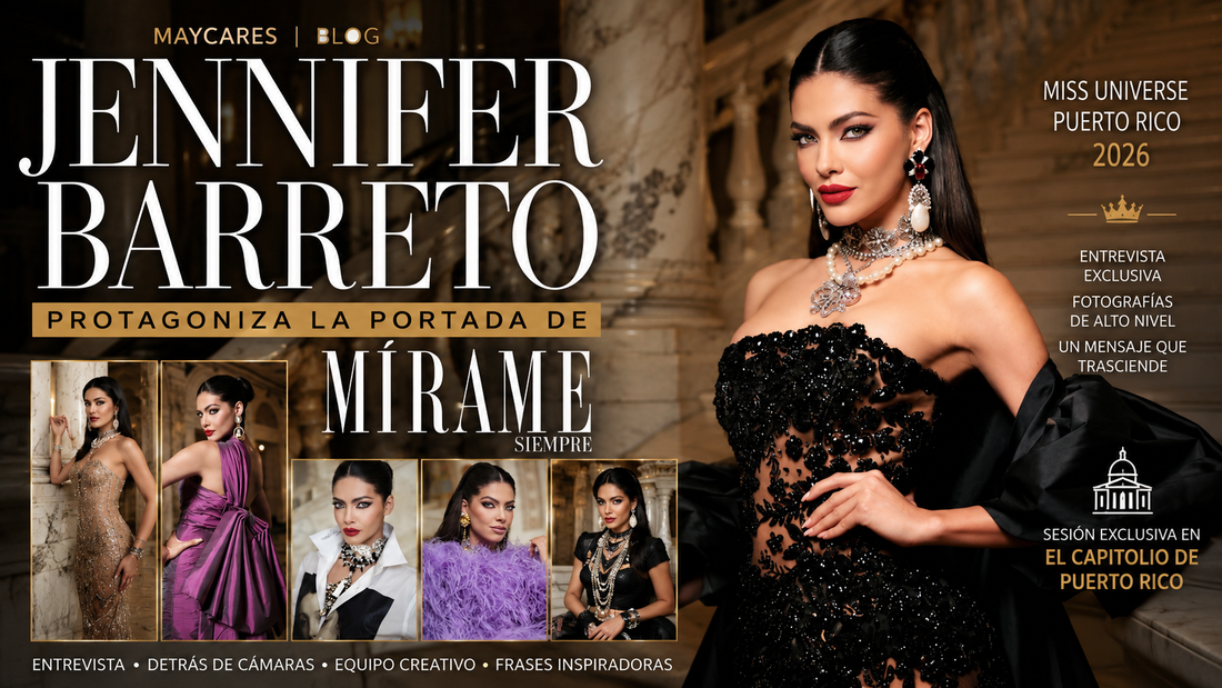 Miss Universe Puerto Rico en la portada de Mírame Siempre