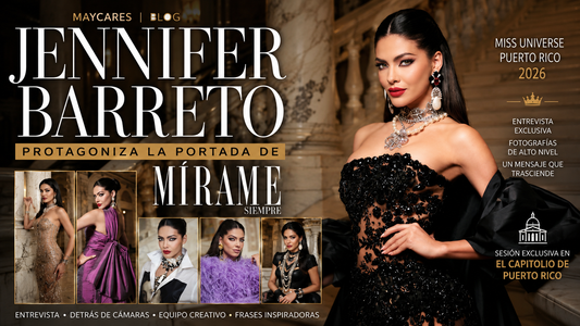 Miss Universe Puerto Rico en la portada de Mírame Siempre